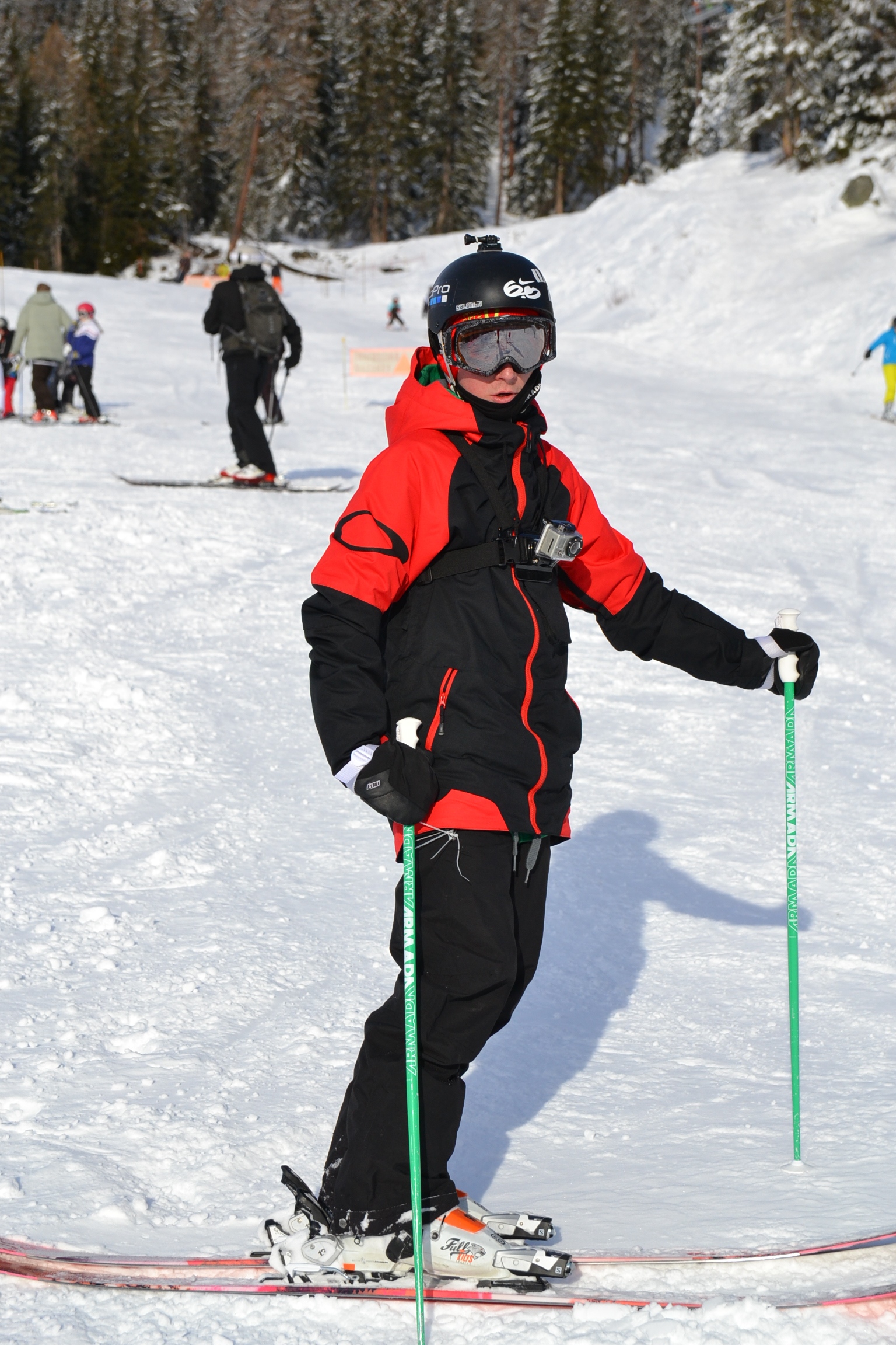 Just came outta the trees