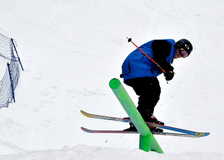 Just chilling on the rail