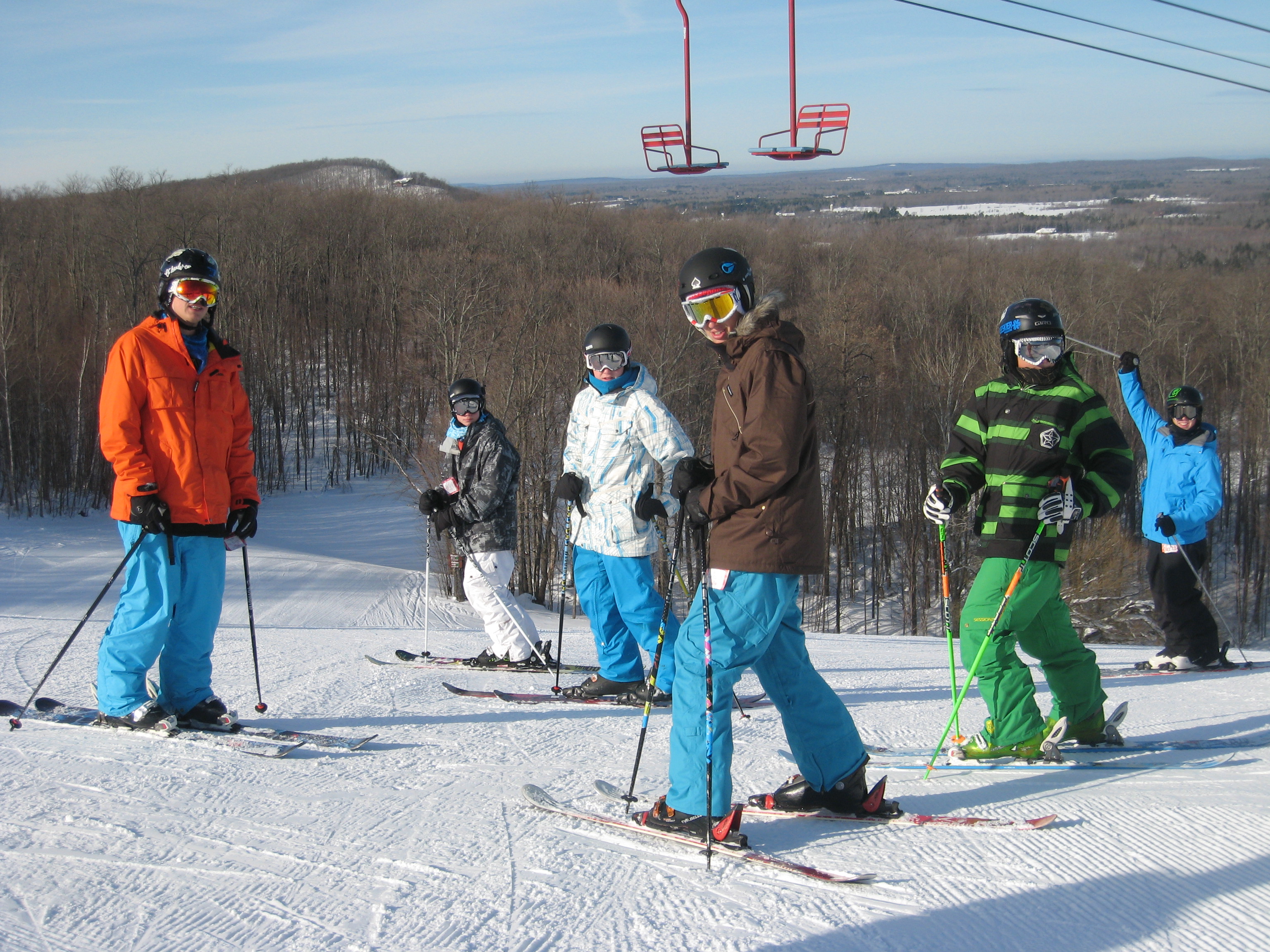 Just some of the crew