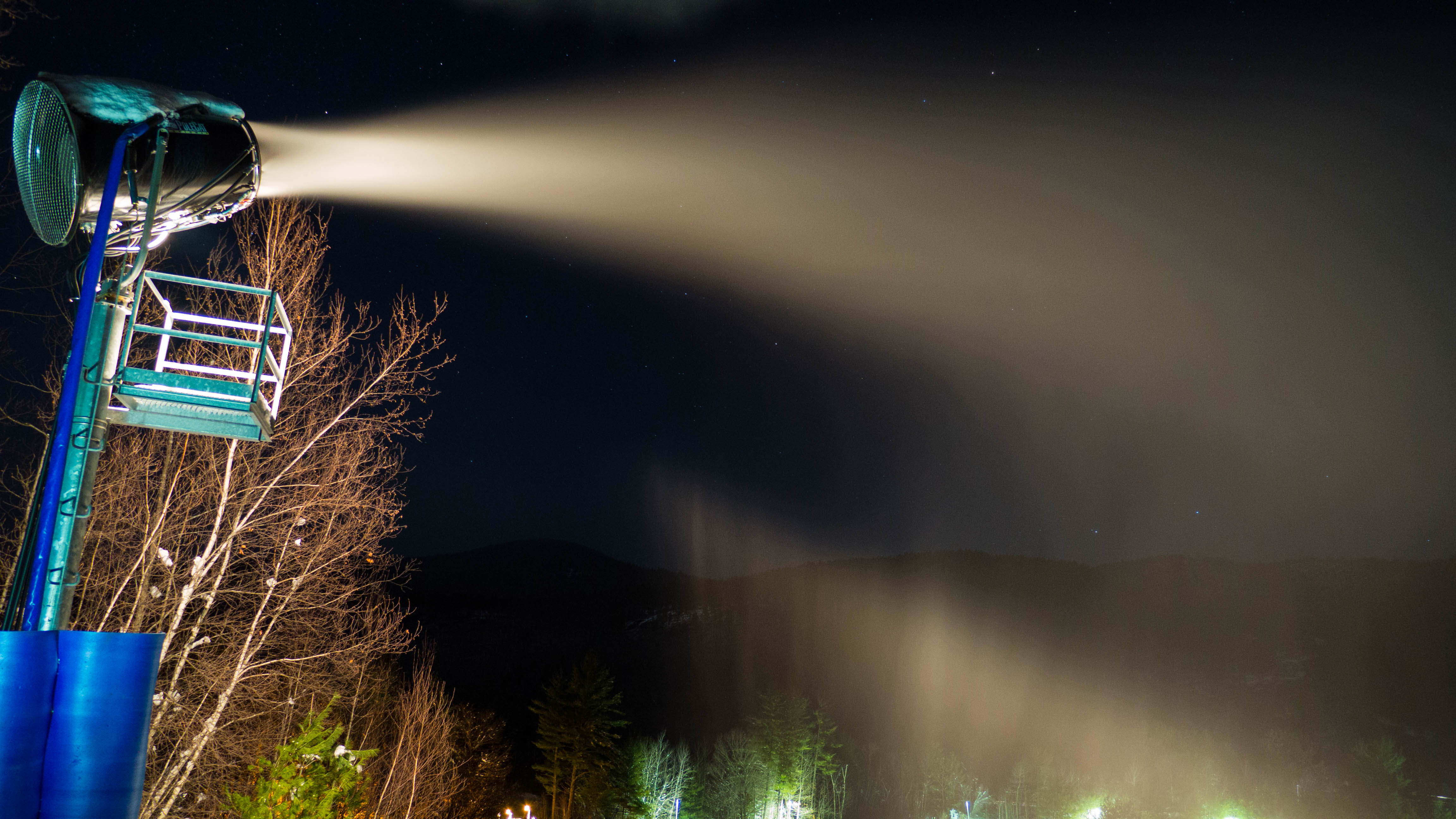 Just some snowmaking at Attitash