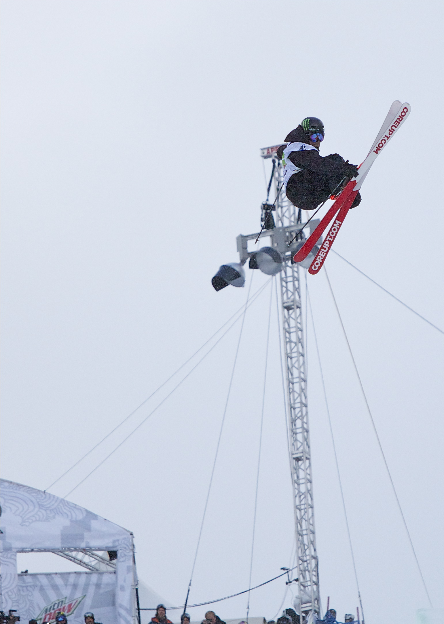 Justin Dorey as he dislocates shoulder in Dew Final