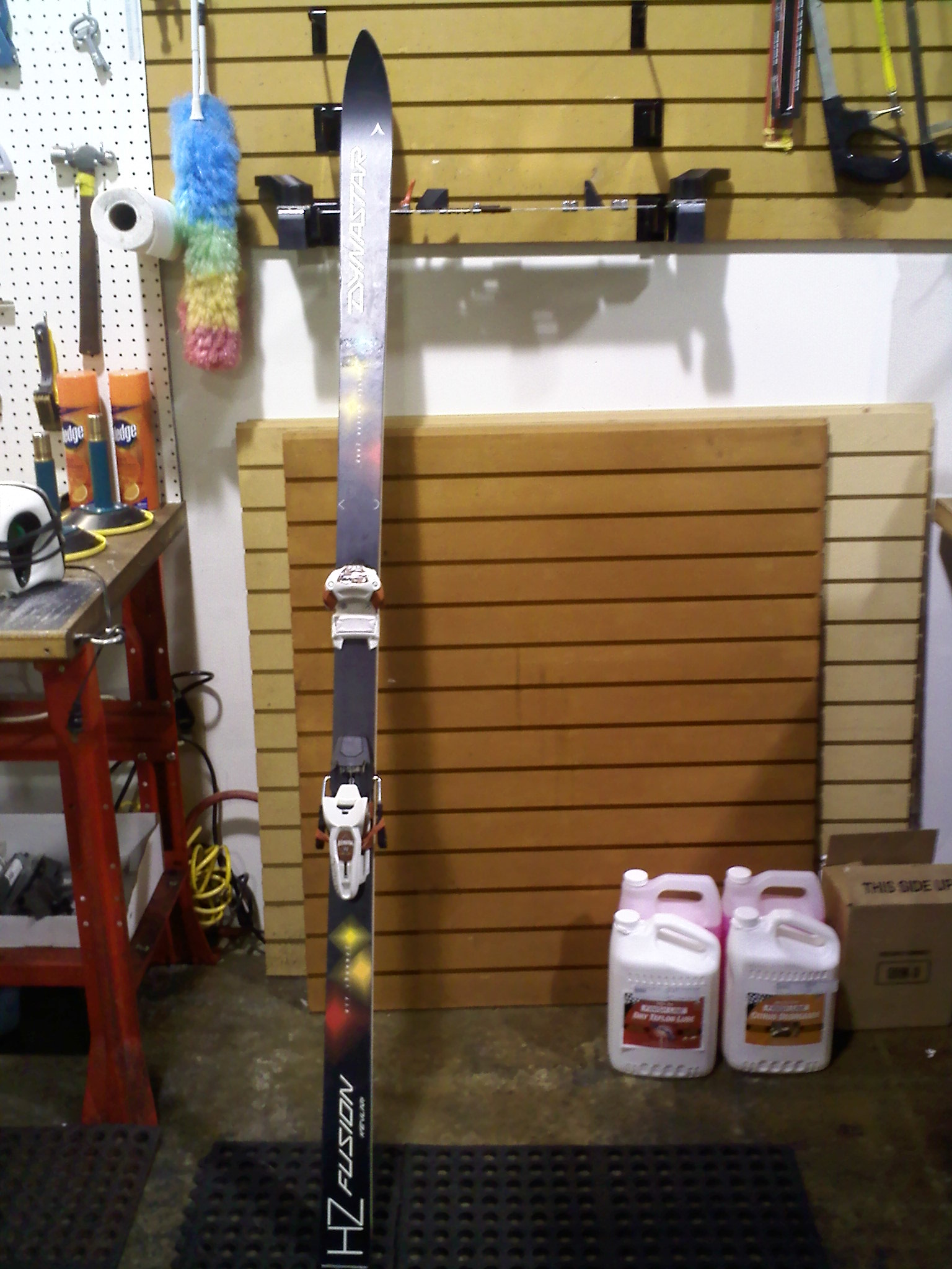 K2 jester mounted to $20 goodwill ski