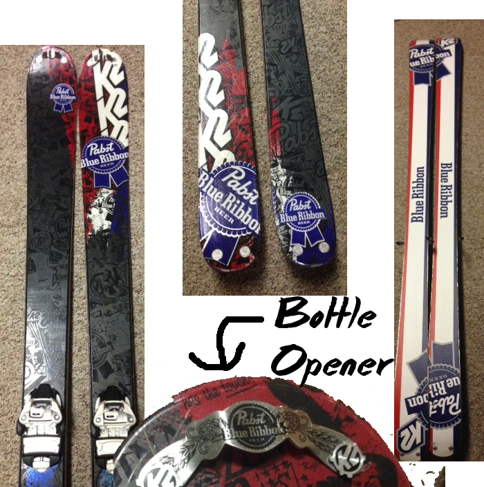 K2  PBR Skis 179cm w/ Rocker