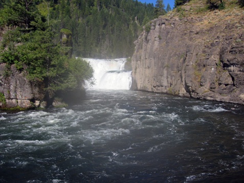 Kayaking 65 ft waterfall