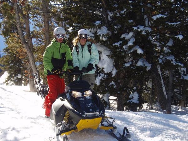 Keegan and Lynsey riding double