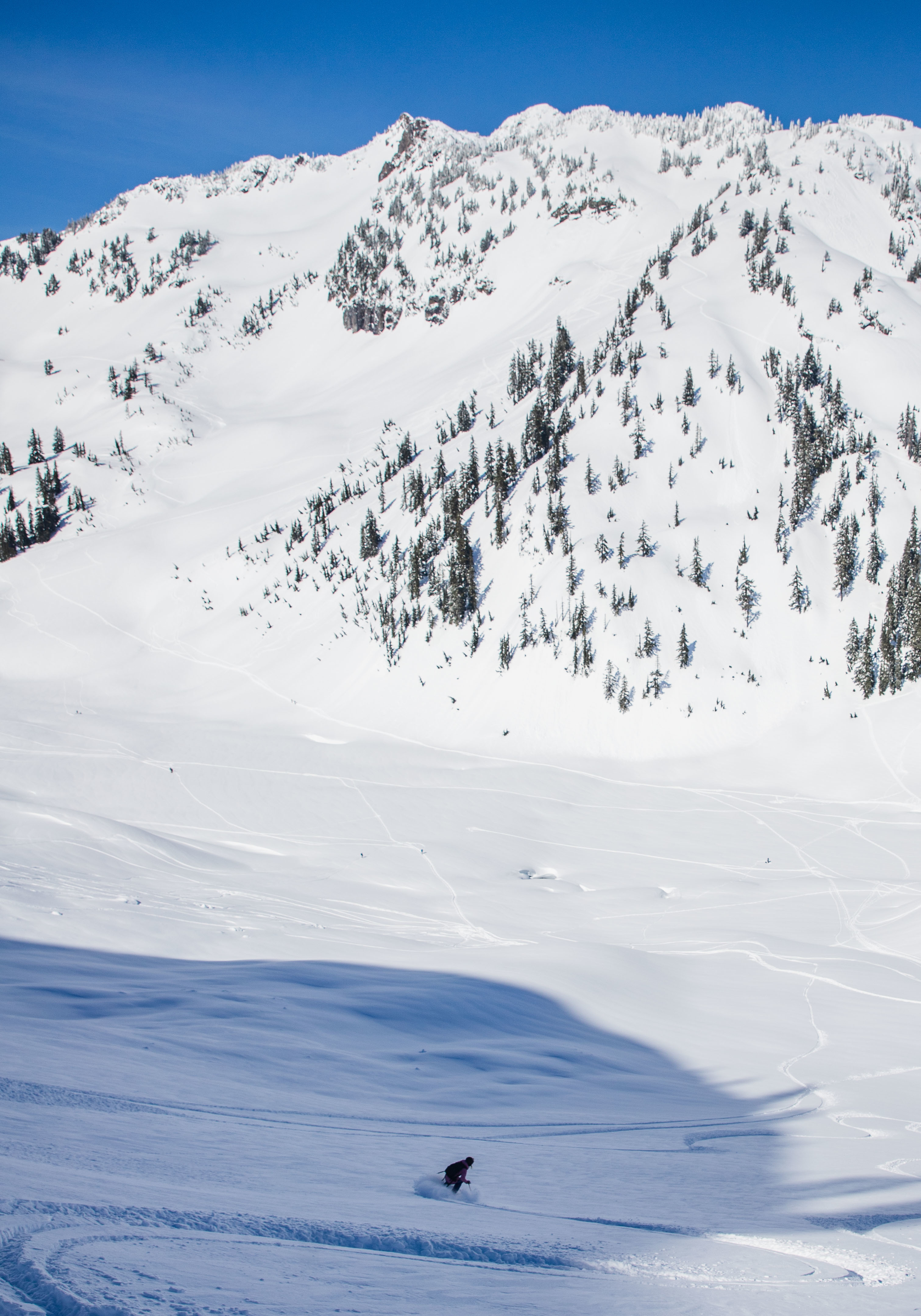 Kelly ripping lines on the best day of the year