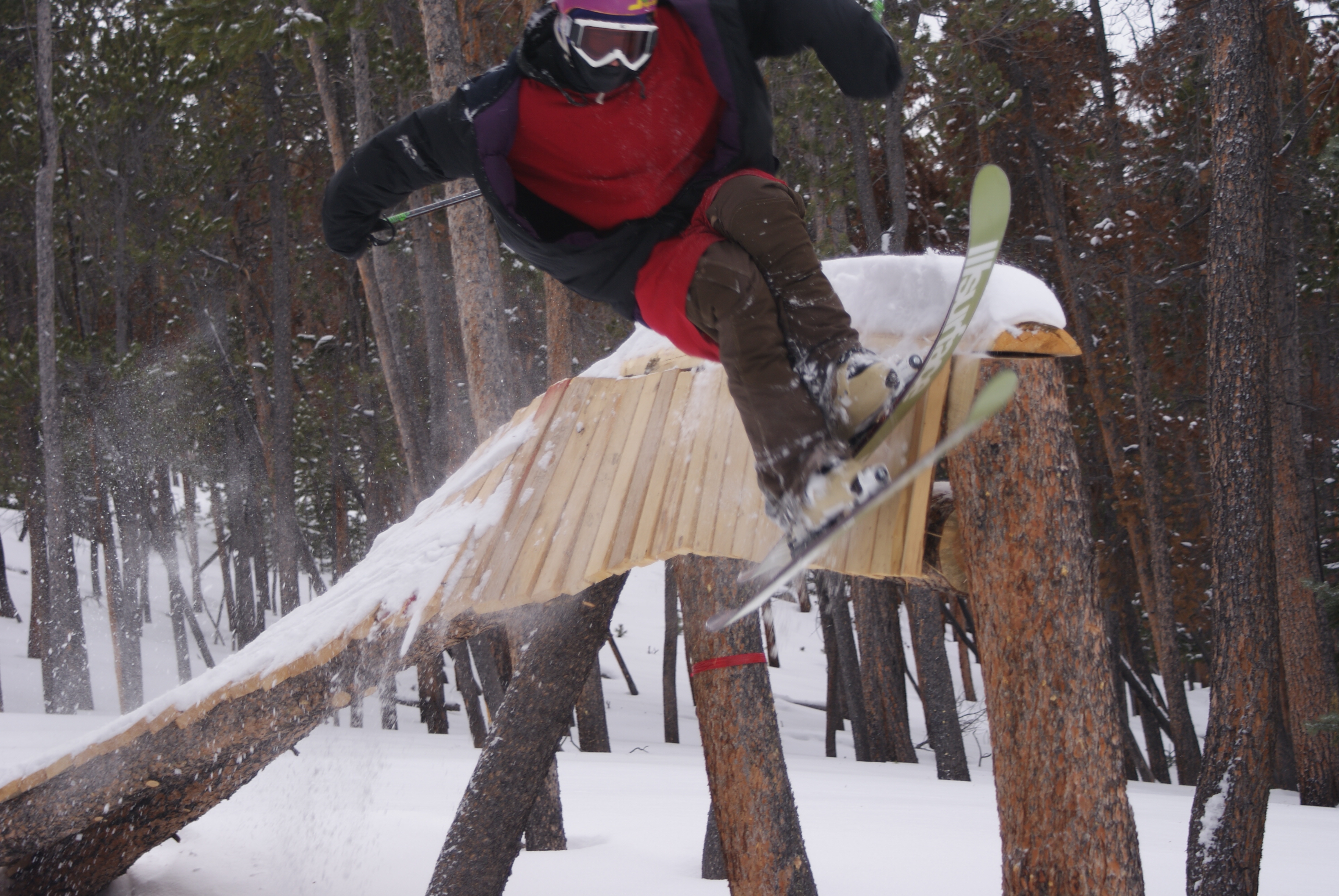 Keystone wood ramp thing