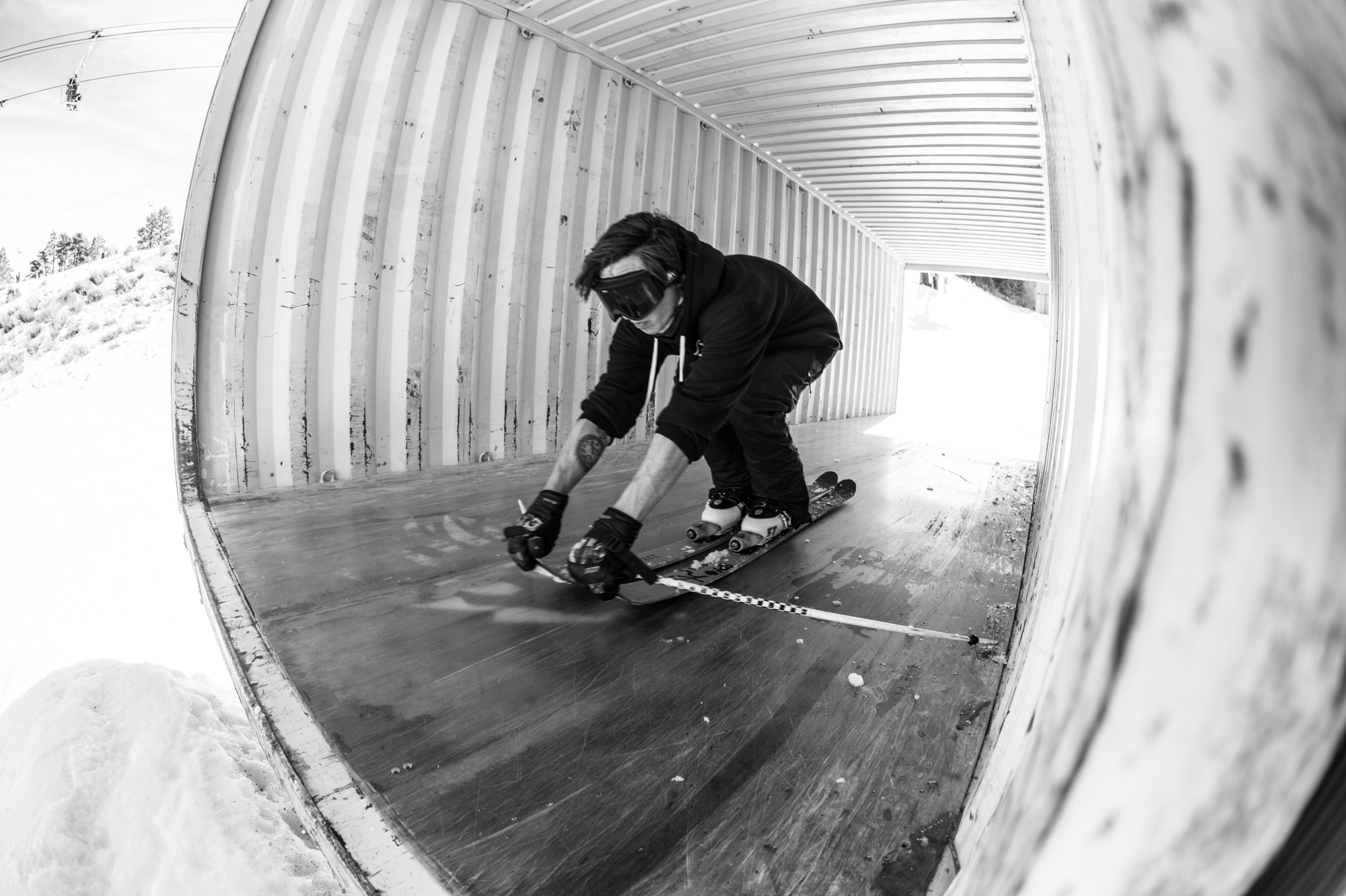 Khai in the Container Grabbing Nose