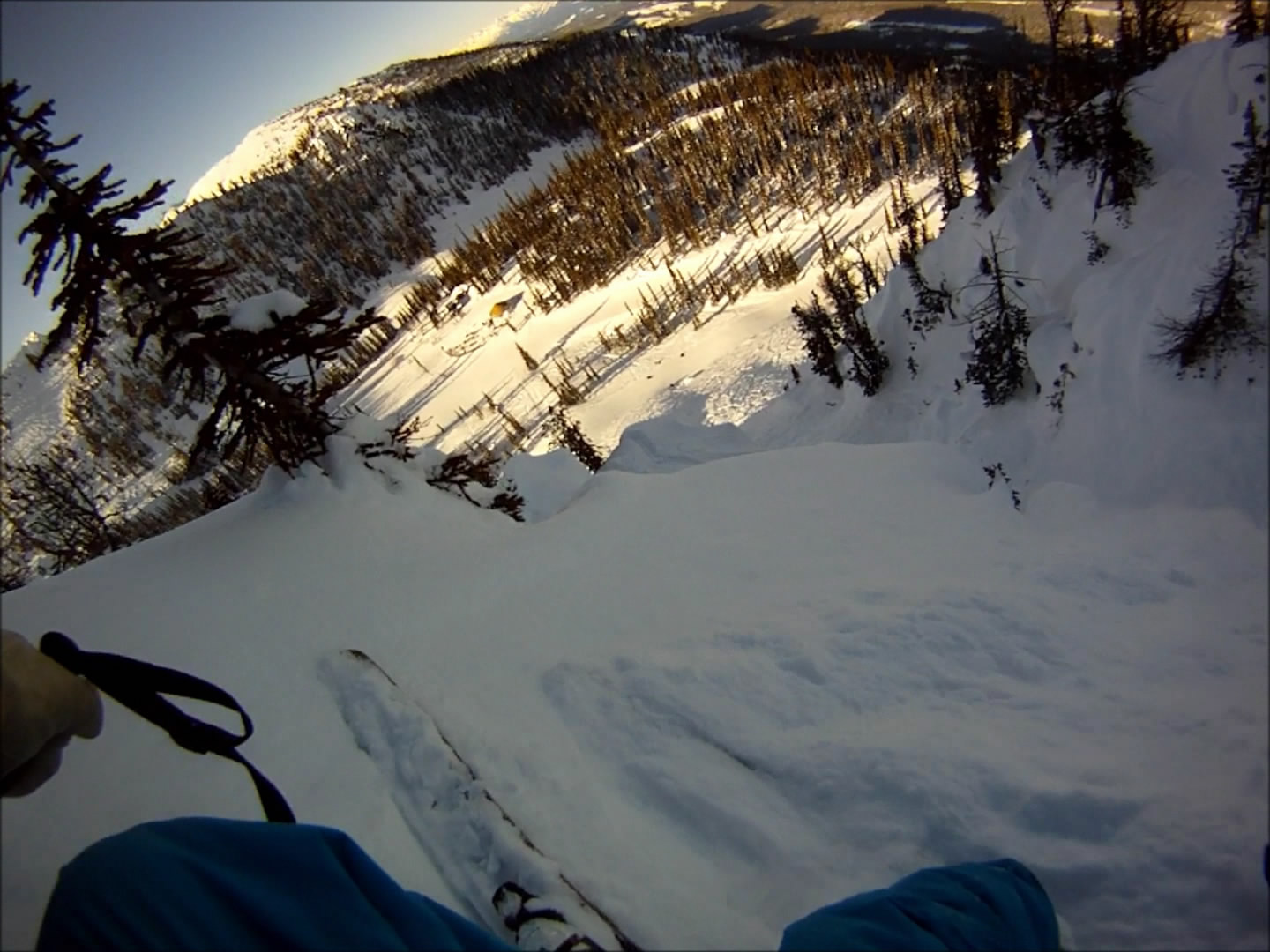 Kicking horse comp area