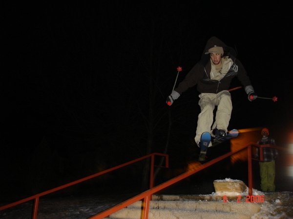 Killling the handrail