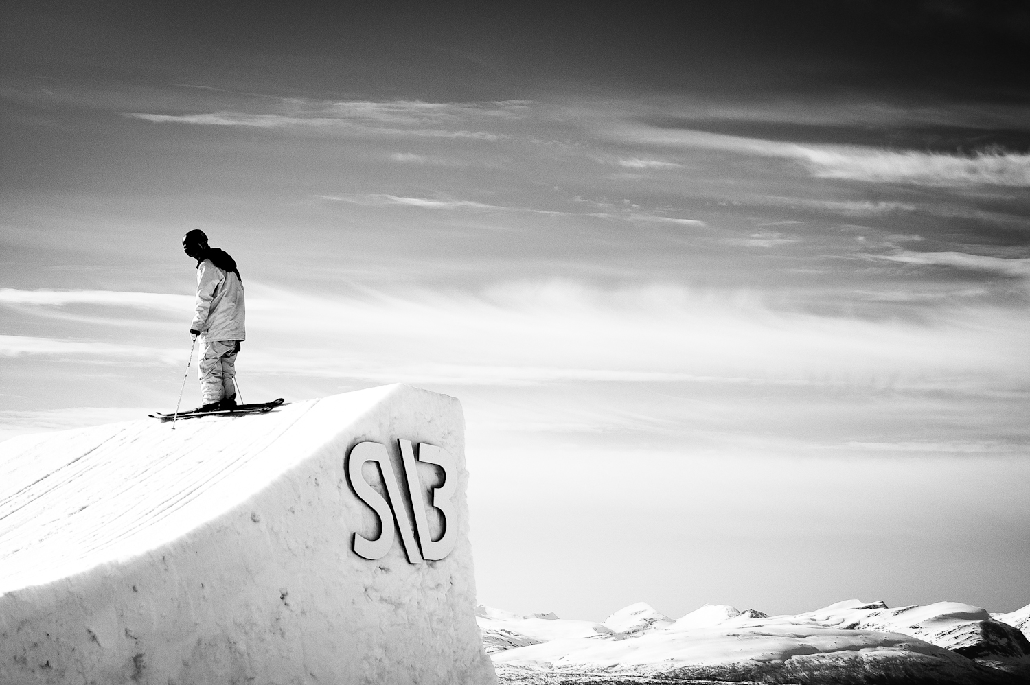 Kim Boberg Atop a Kicker