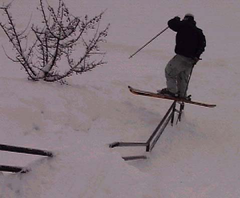 Kinked Rail In McCall, ID