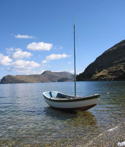Lac Titicaca in Bolivia! (i went there this summer)