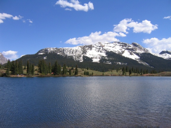 lake and mountains a day ago