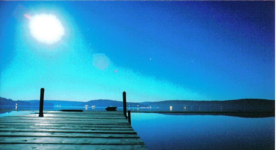 lake at night (officially the worst scan ever.)