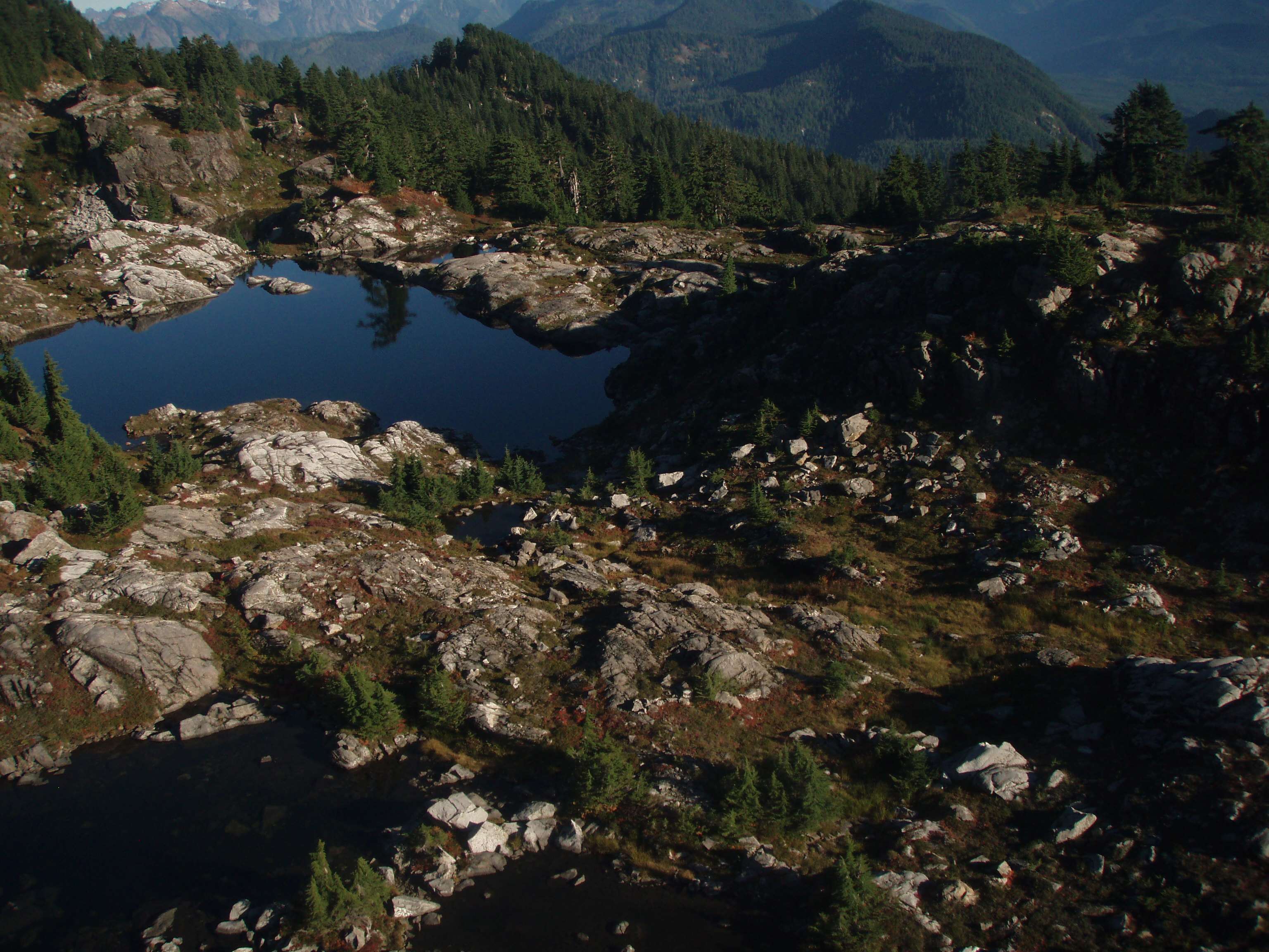Lake in the Cascades
