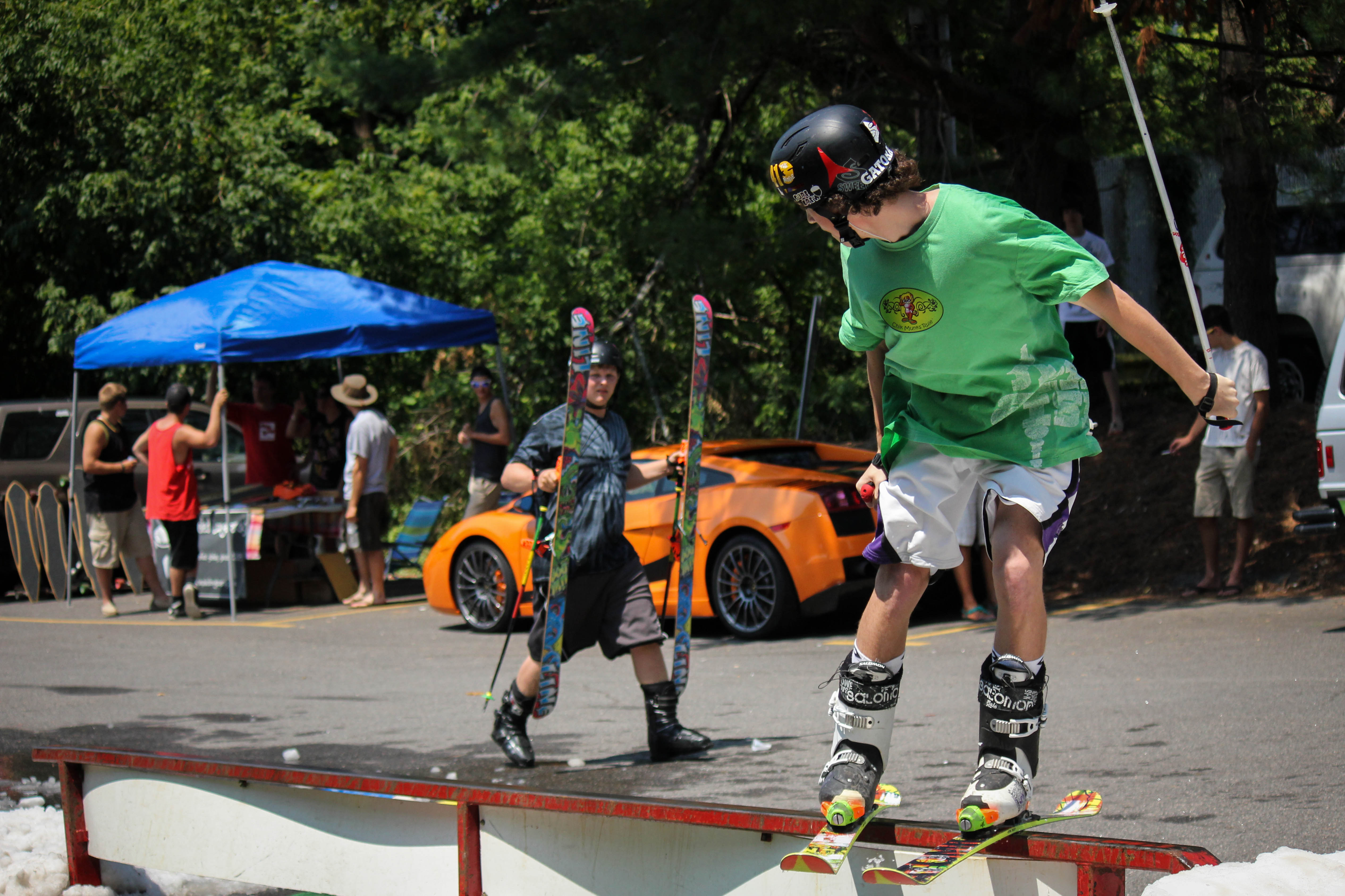 Lambos and Rail Jams