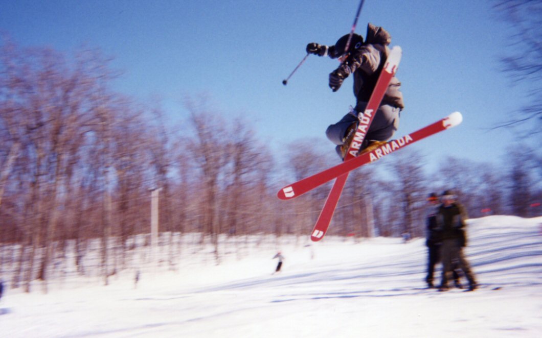 Lame day, real small kicker with a flat landing