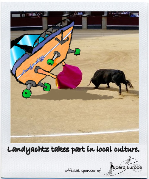 Landyachtz ad I made for Board Europe