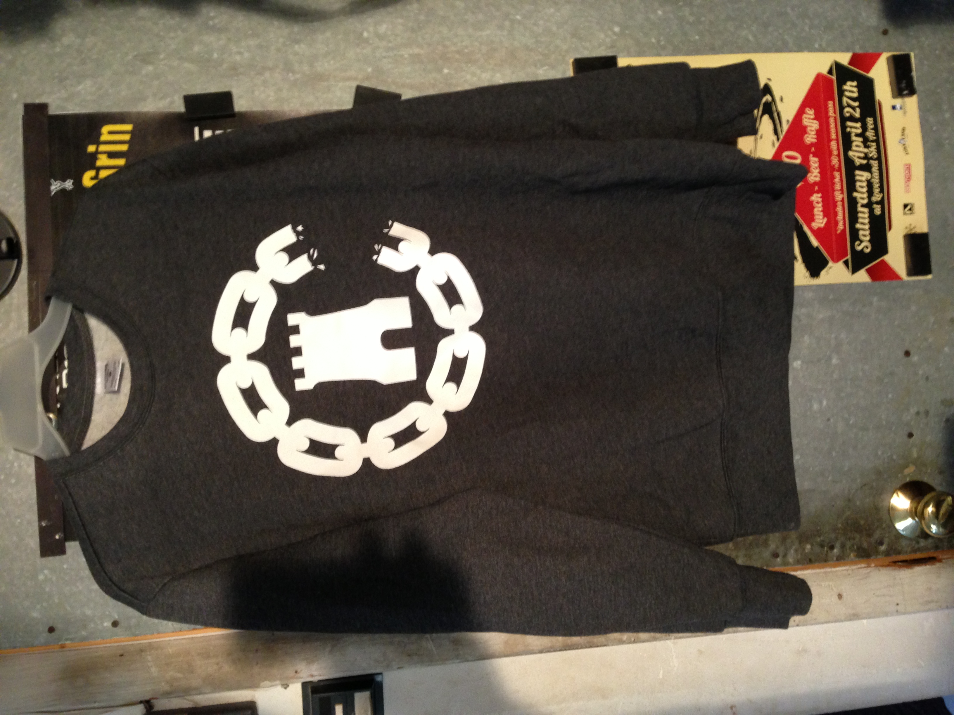 large crooks and castles sweatshirt
