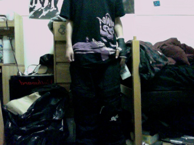 Large darkness pants