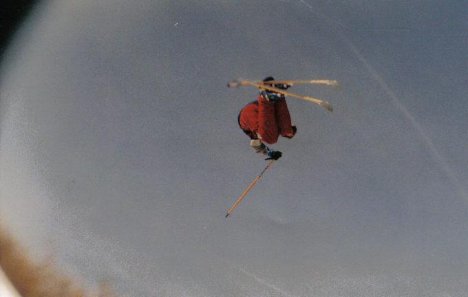 Large Pipe air taken from the deck