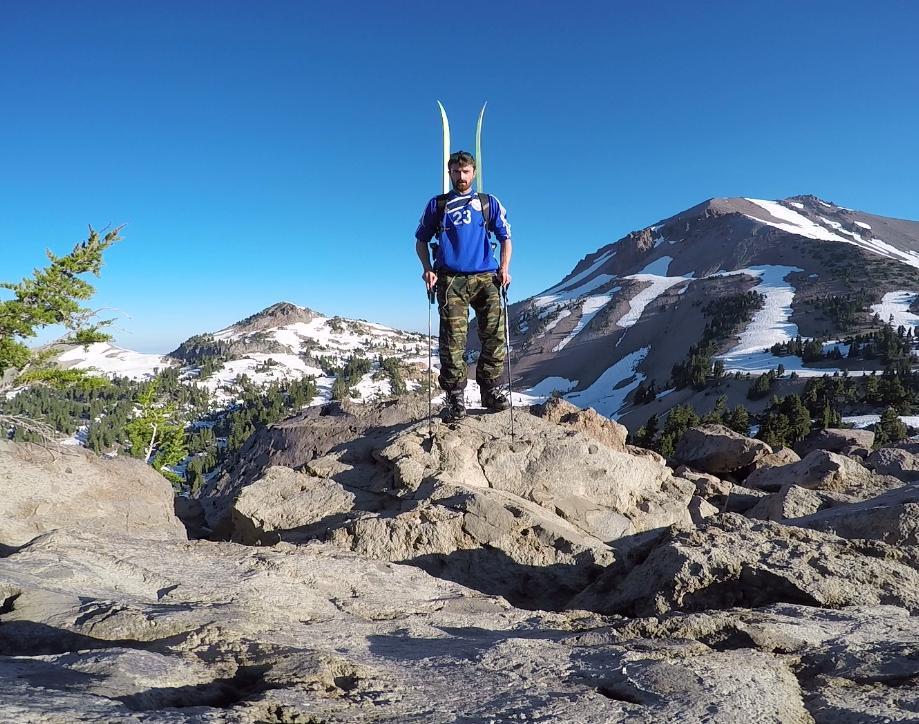 Lassen Peak Backdrop 