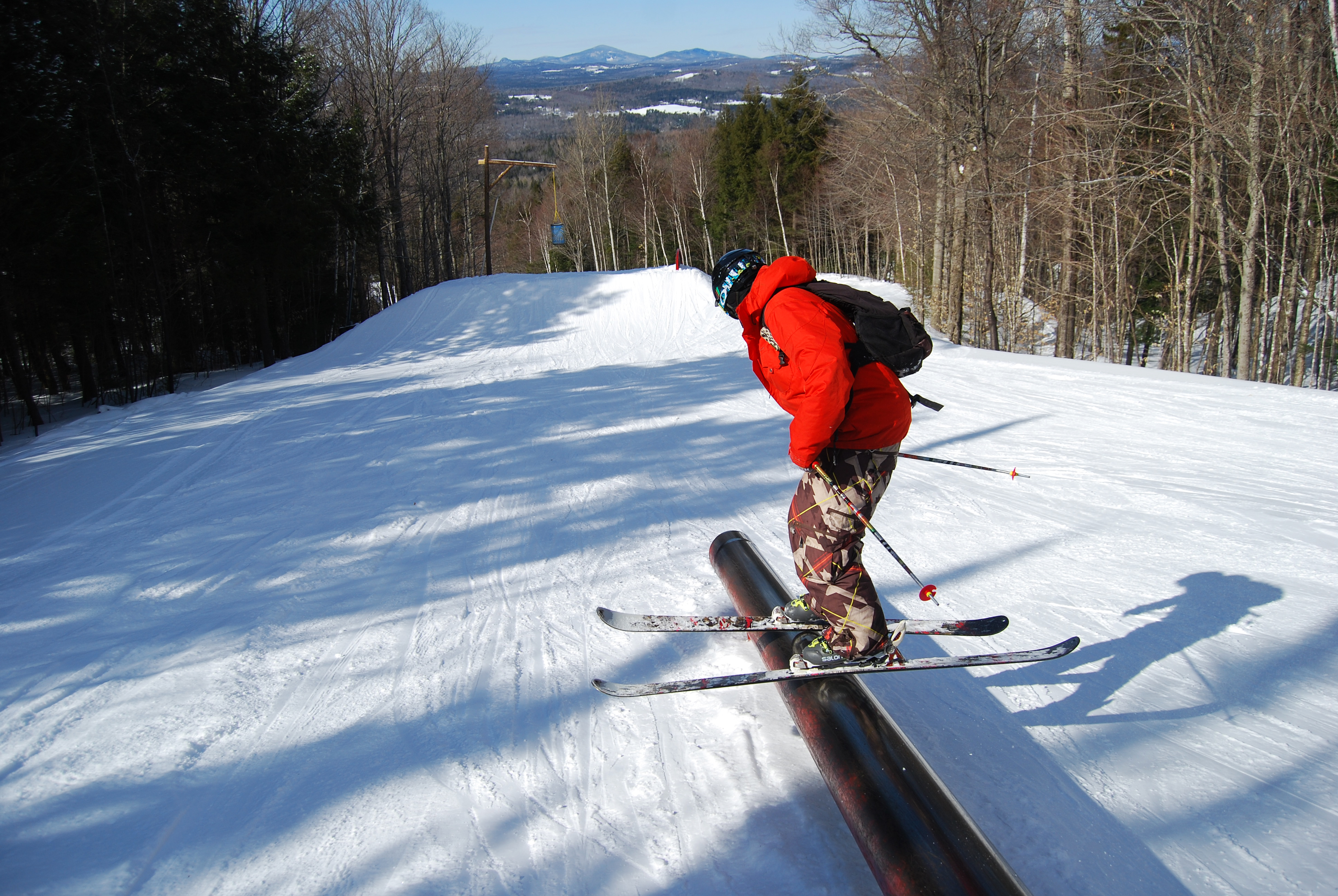 last run with the beer backpack