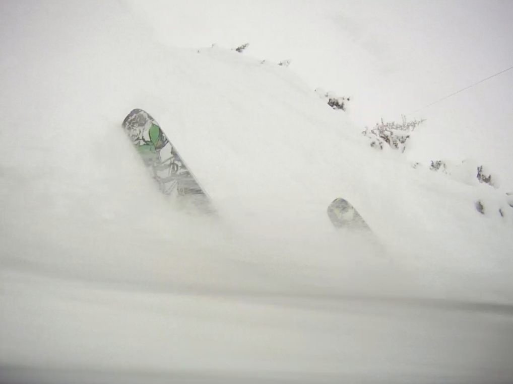 last shot before left ski pre-released