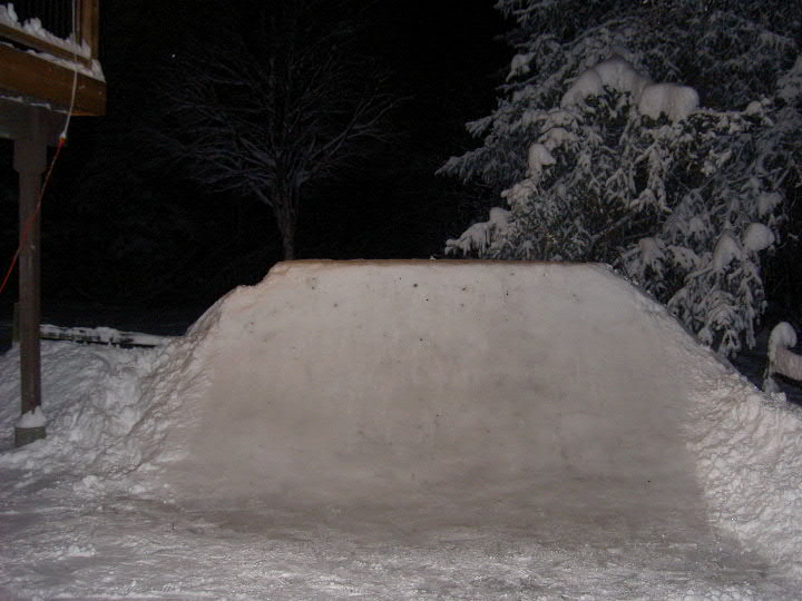 Last Years 1/4 Pipe, Check out The photo of this years...