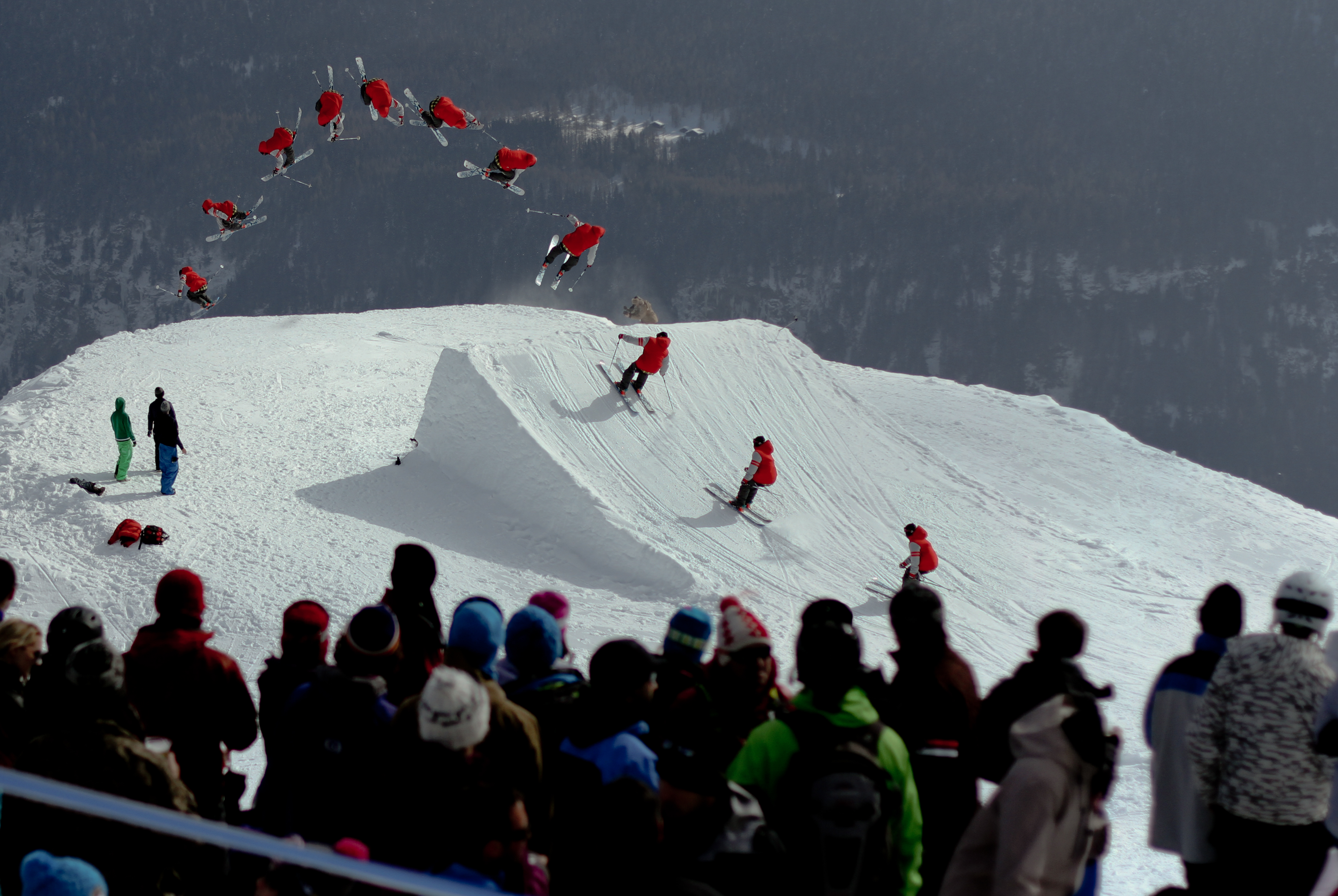 Laurent Favre doing a Cork 3 Nose