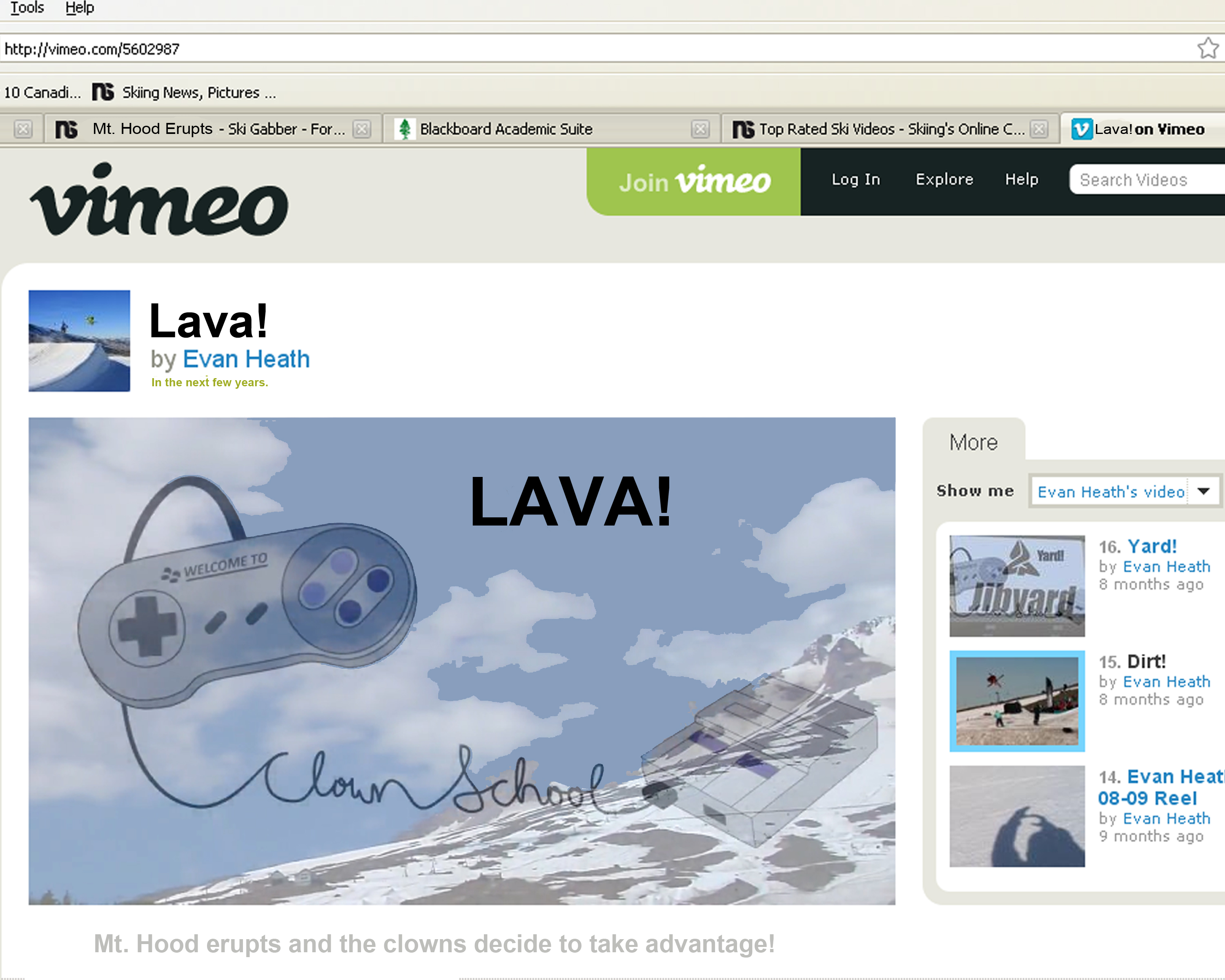 Lava! New Clown School