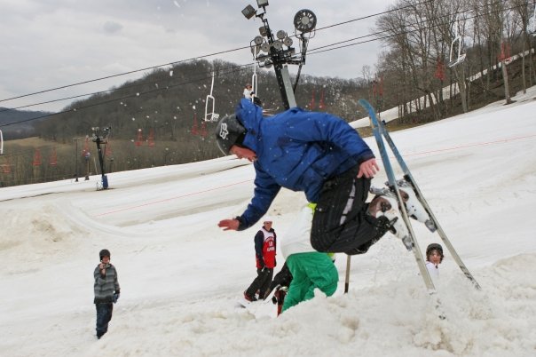 Learning Back flip wreck