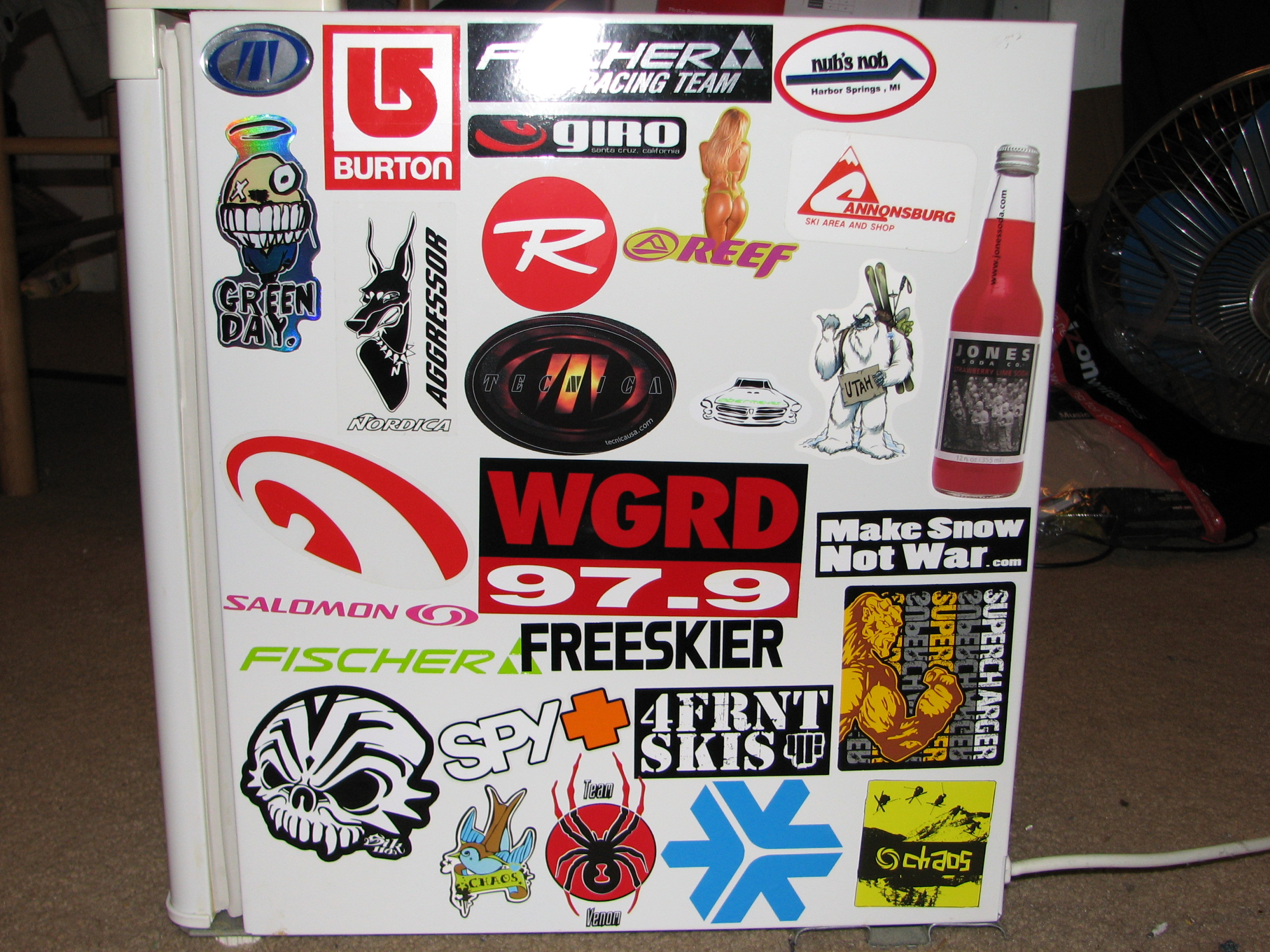 Left fridge