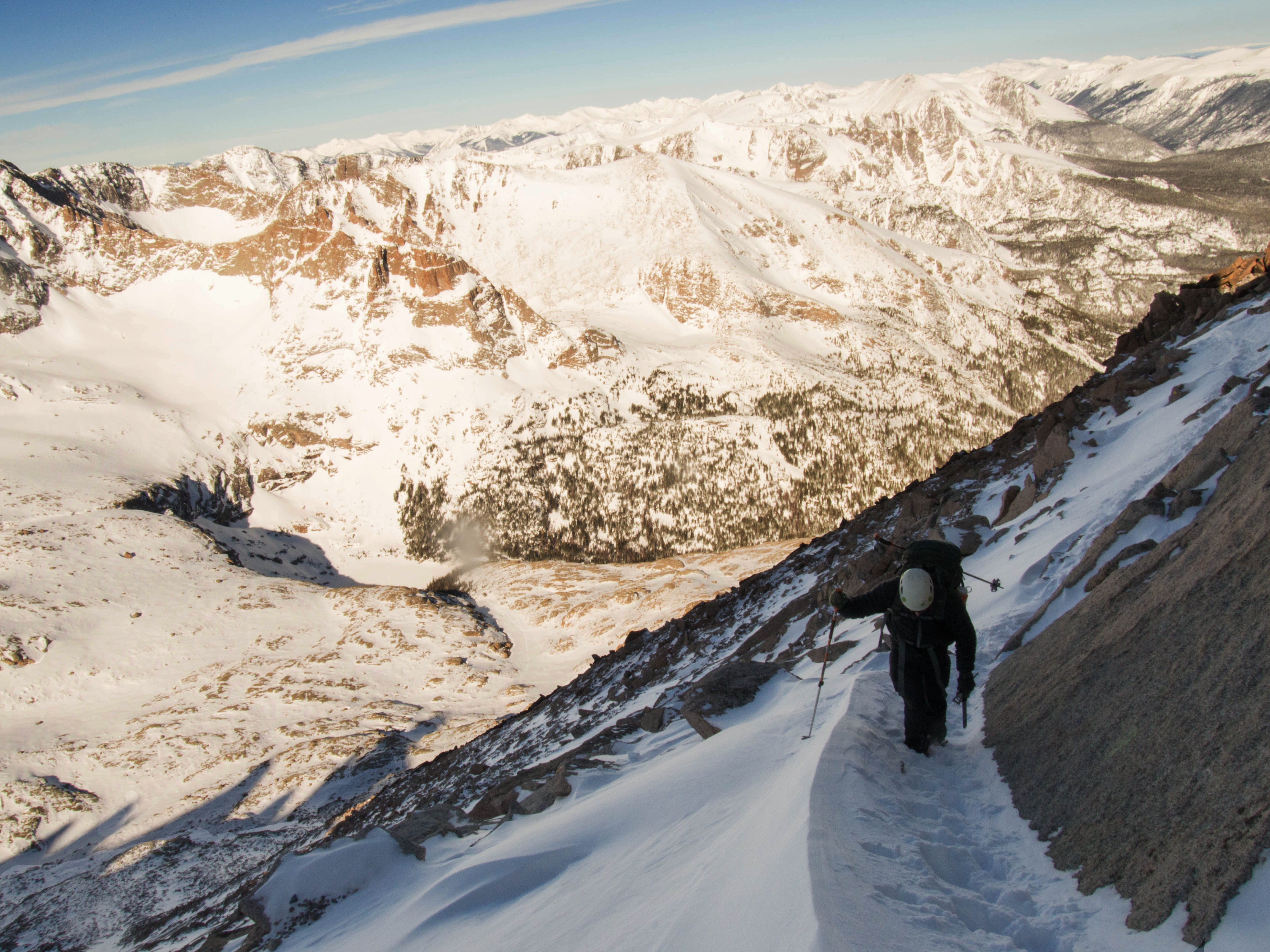 Left our skis behind for this part