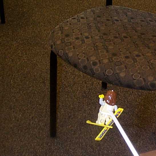 Lego Guy going for it again