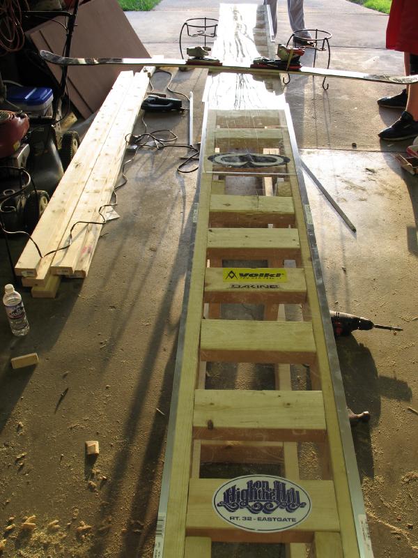 length of box with coping