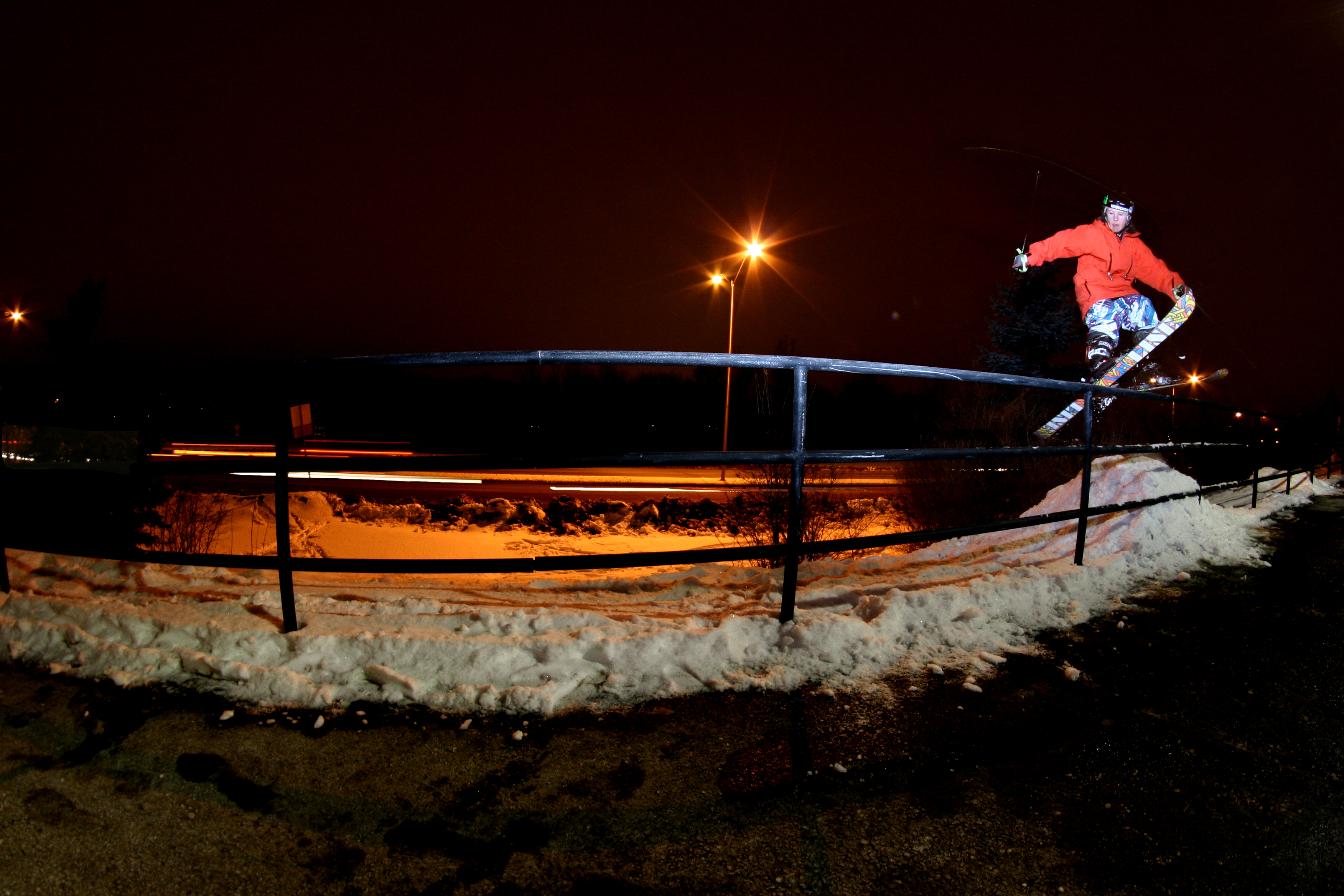 Liam Upton-SKi slide