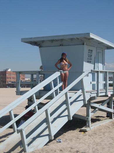 Lifeguard shack, OC moment