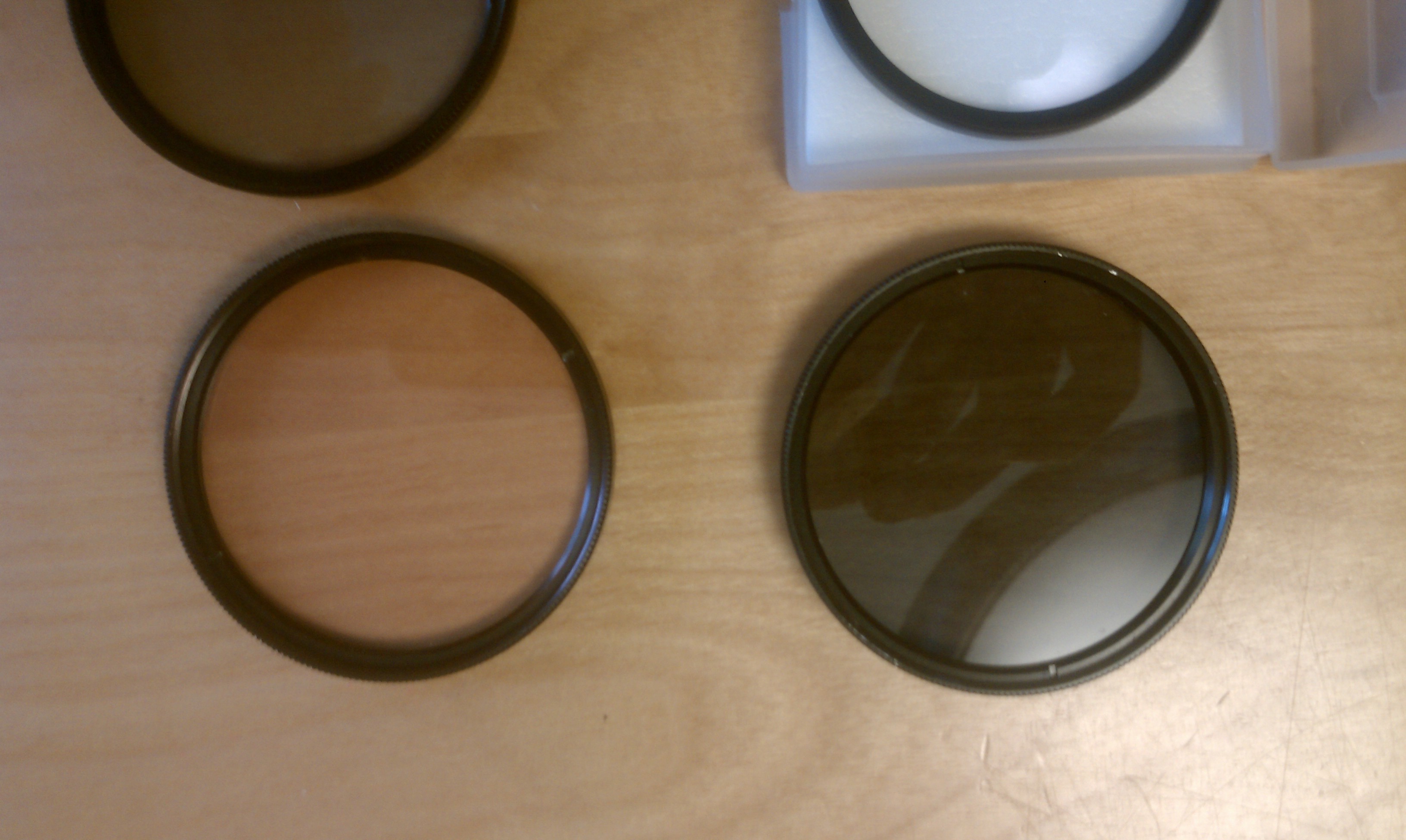 Light bash and dark brown