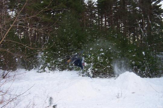 lil bro throwin down the misty (almost got it)