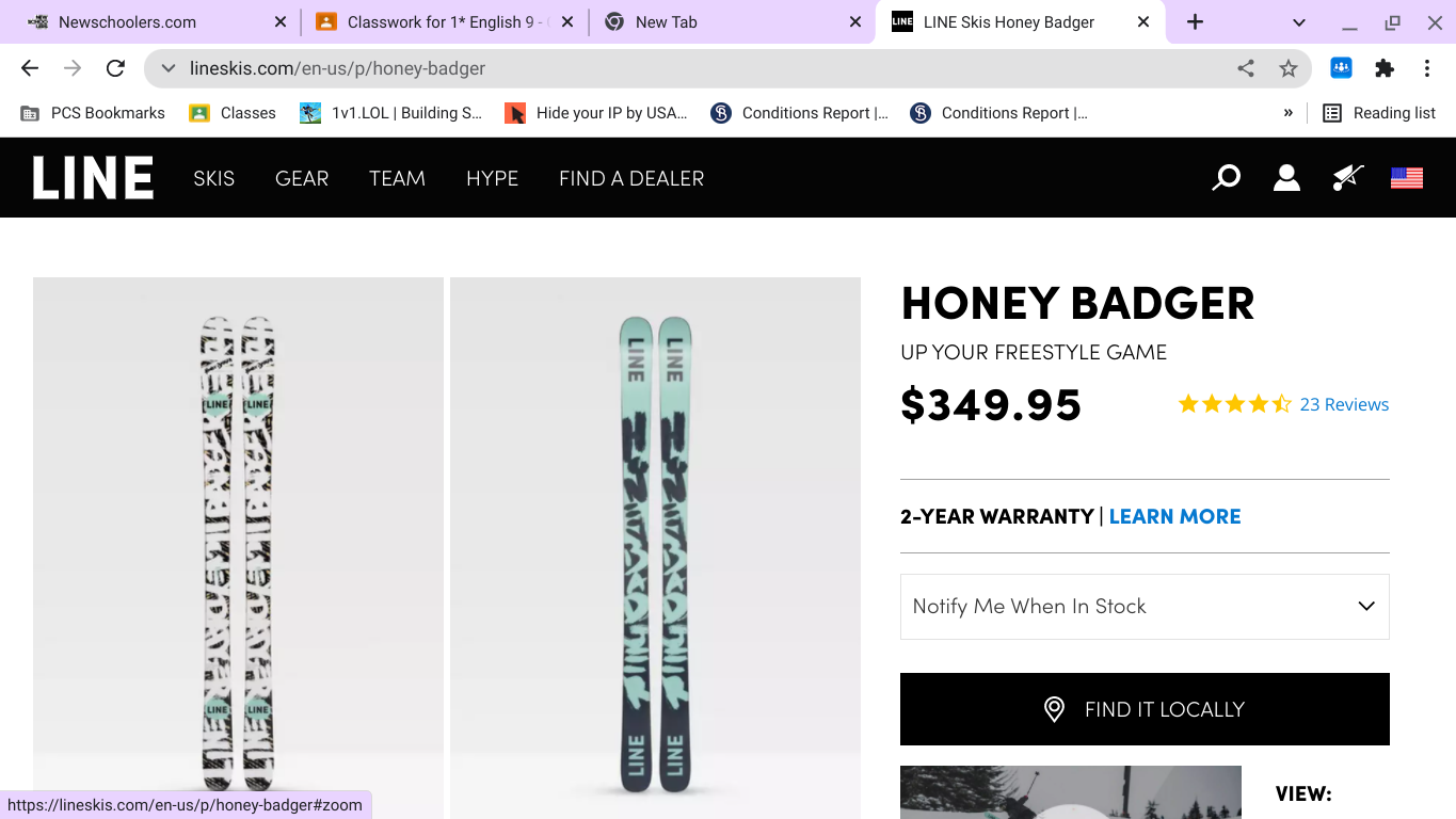 line honey badgers