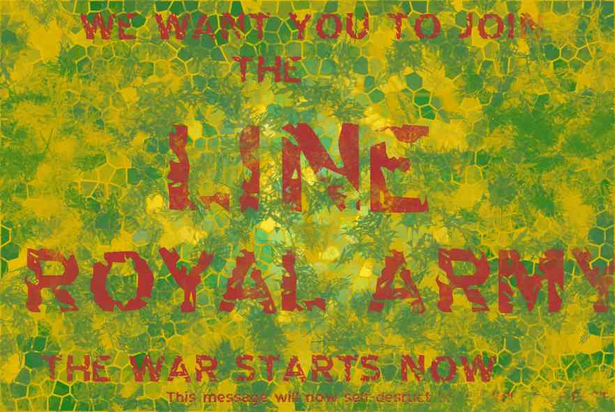 Line Royal Army First Time Using Photoshop for dessines
