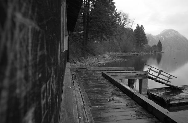 Literally bumfuck no where