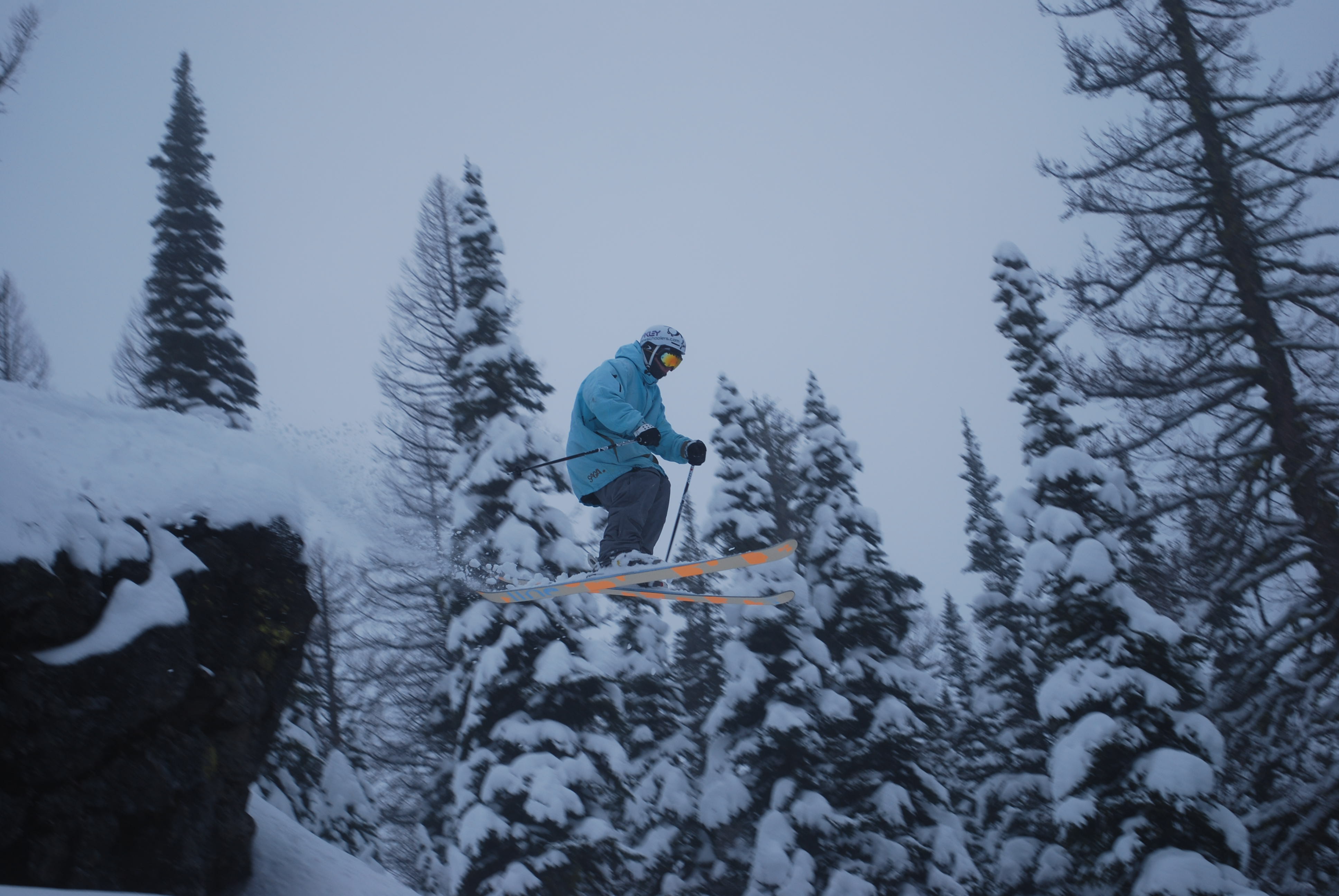 Little 15 foot drop, with poles