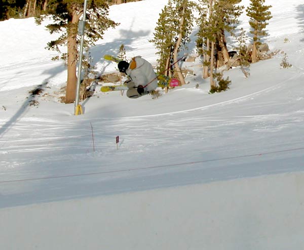 little 7 foot air yesterday in the mini pipe