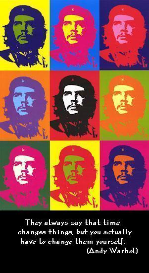 Little Andy Warhol Pic/Quote Combo