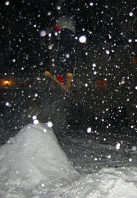 Little jump in backyard...and a little 360