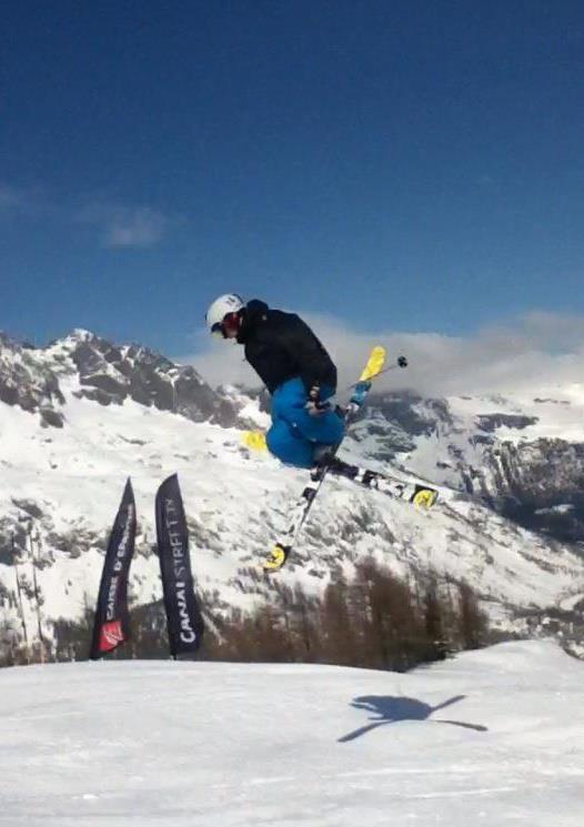 little jump in chamonix