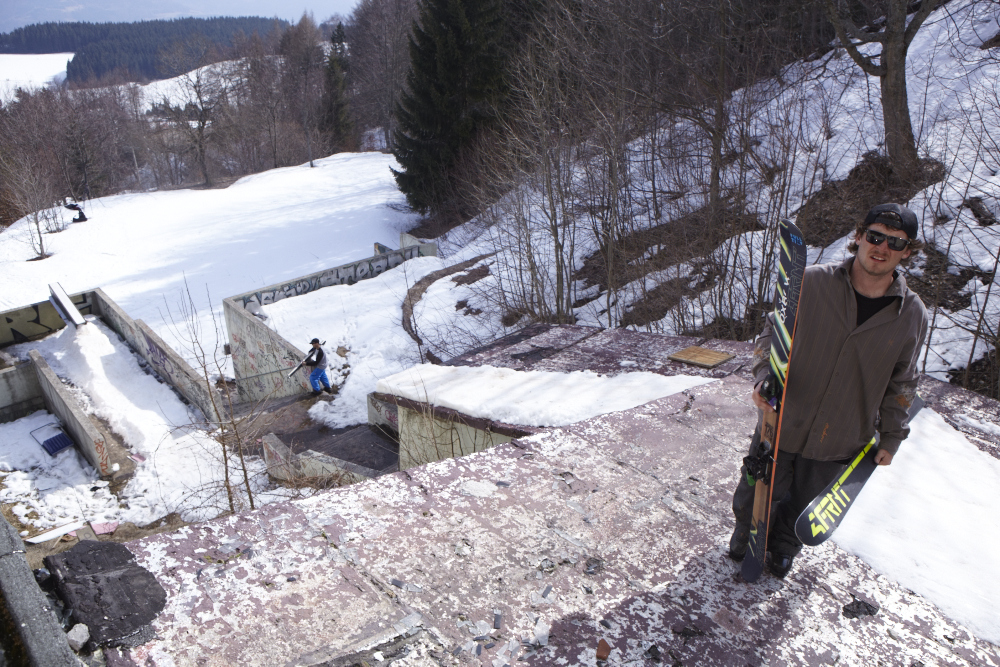 little sketchy inrun 